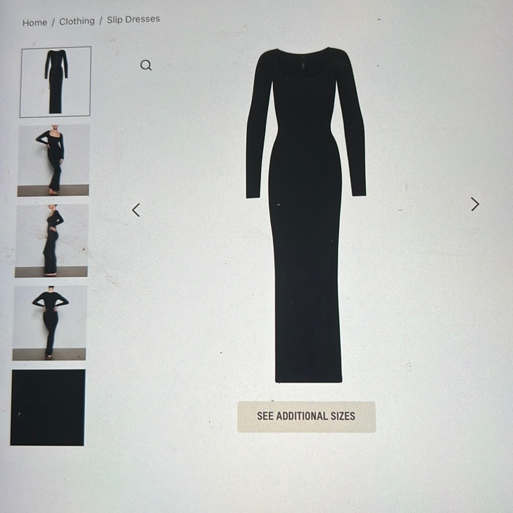 Soft lounge Long Sleeve Dress - Picture 2 of 4